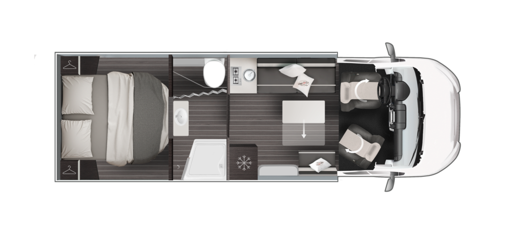 Zefiro 266 P Grundriss